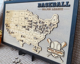 MLB Stadium Tracker | Major League Baseball Team and Stadium