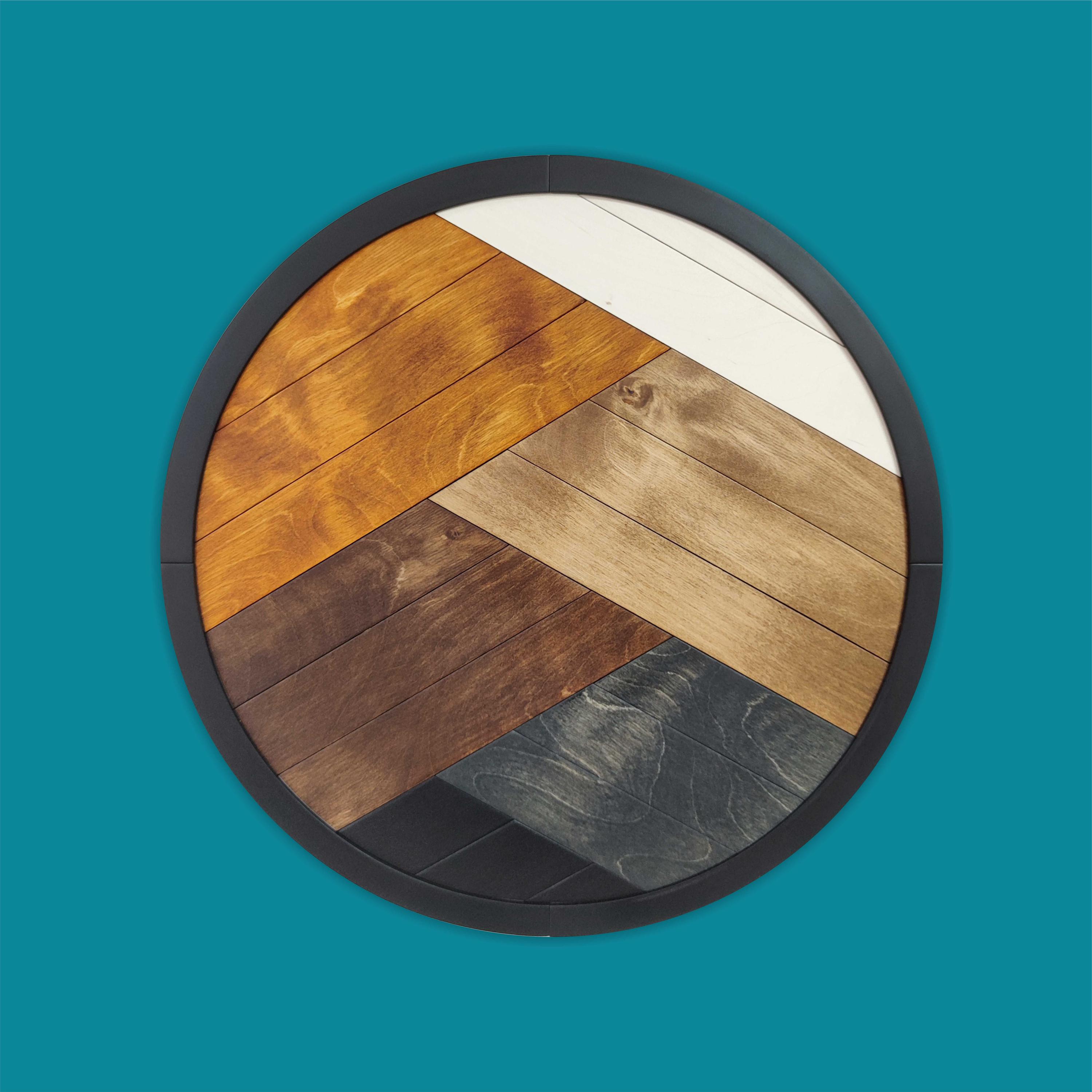 Wood Wall Round Decor Modern Decor Wood Wall Art Wood Wall Hanging Geometric  Wall Art Home Decor Anniversary gift Wedding Gift