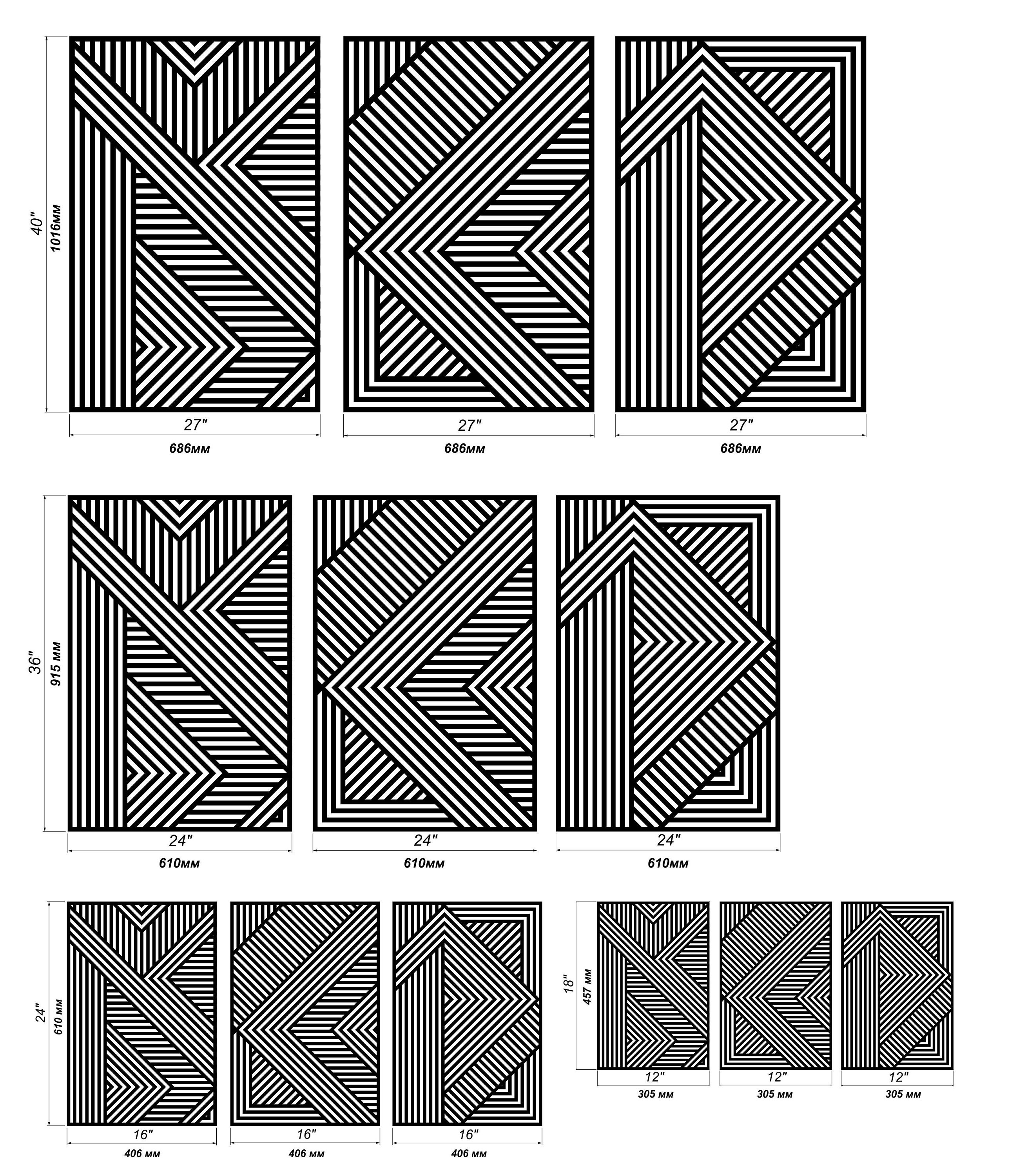 Wood Wall Art Geometric Wood Panel Art Geometric Wood Wall Etsy