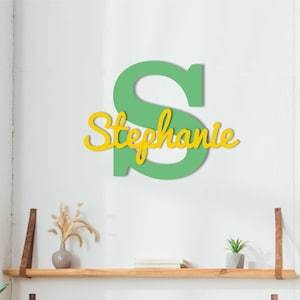Decor voor kinderkamer, kwekerij decor, kwekerij naam teken, baby naam teken, wand decor, decor van het huis, baby meisje kwekerij, baby douchegift