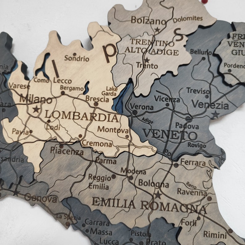 Rustic Italin Map Background Wooden Italy Travel Map, Mappa Italia, Wall Art Decor, Italy Travel Map ...