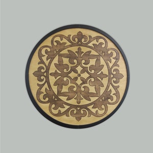 Wood Modern Decor Wood Wall Round Decor Wood Wall Hanging Geometric Wood Wall Art Anniversary gift