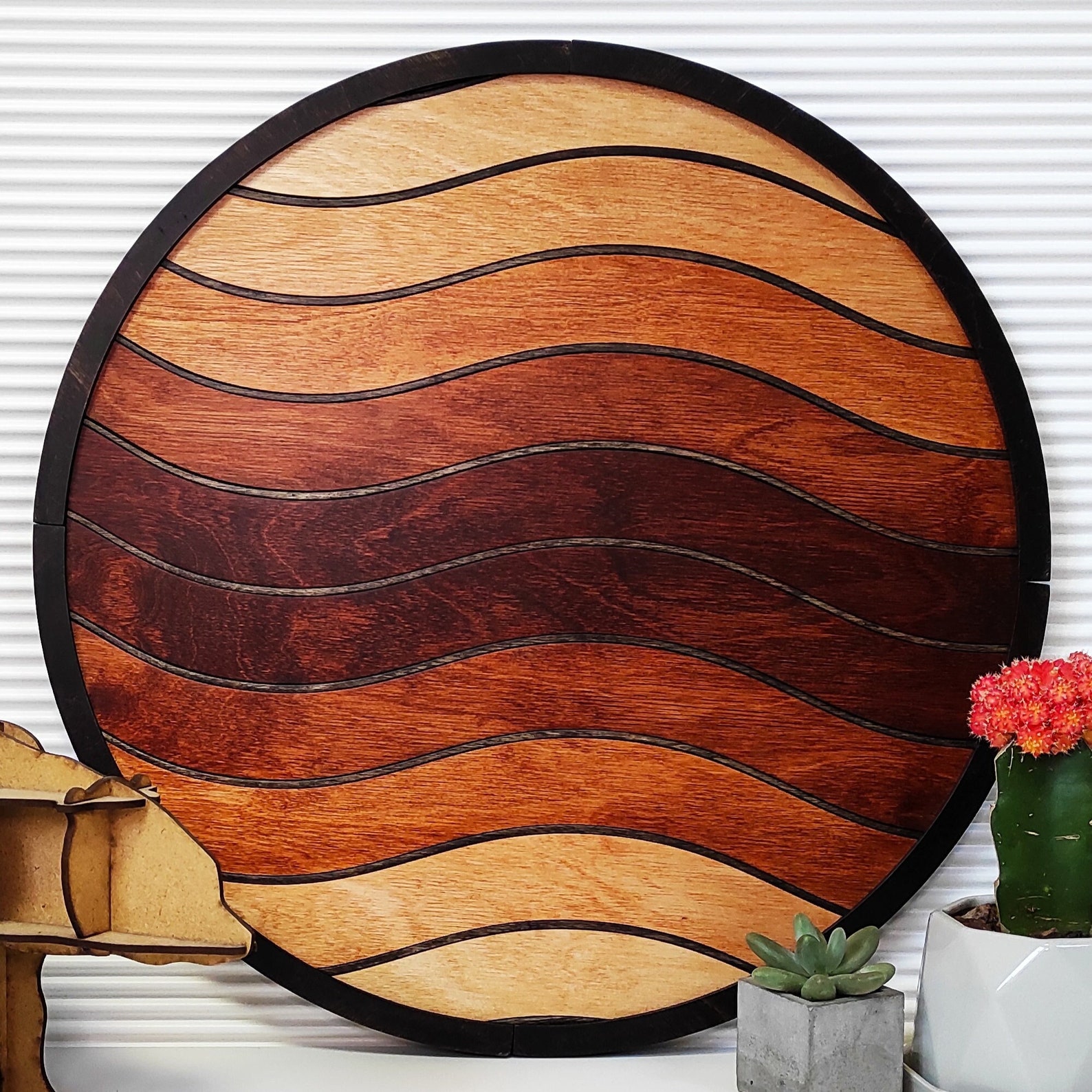 Wood Wall Round Decor Wood Modern Decor Wood Modern Decor Wood Wall