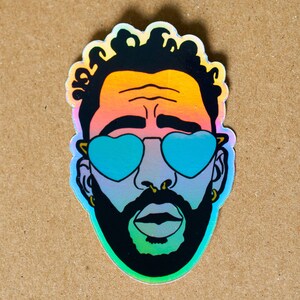Bad Bunny YHLQMDLG HOLOGRAPHIC Sticker| Conejo Malo | Bad Bunny Sticker | Bad Bunny