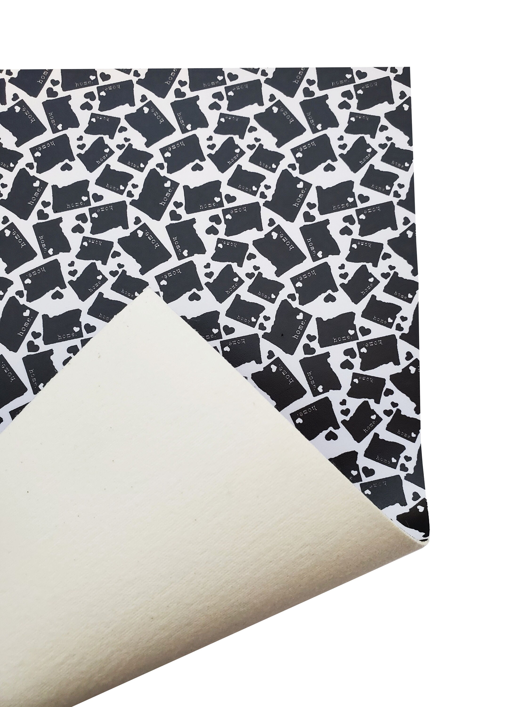 HOME ist OREGON benutzerdefinierte Kunstleder Blätter 8 x 11 | Etsy