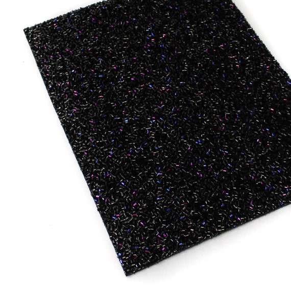 SPRINKLES MULTI/BLACK Chunky Material Canvas Sheet 8x11 Etsy