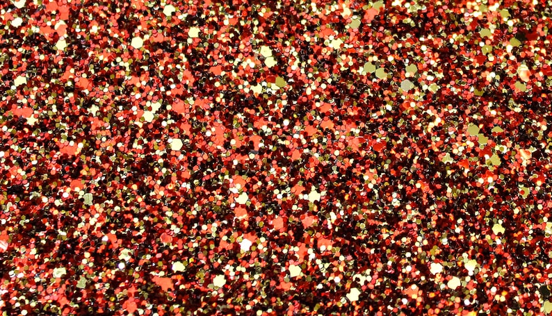 glitter fabric sheet red chunky glitter canvas sheet,8x11 canvas sheet RED GOLD Chunky glitter glitter fabric material glitter sheet