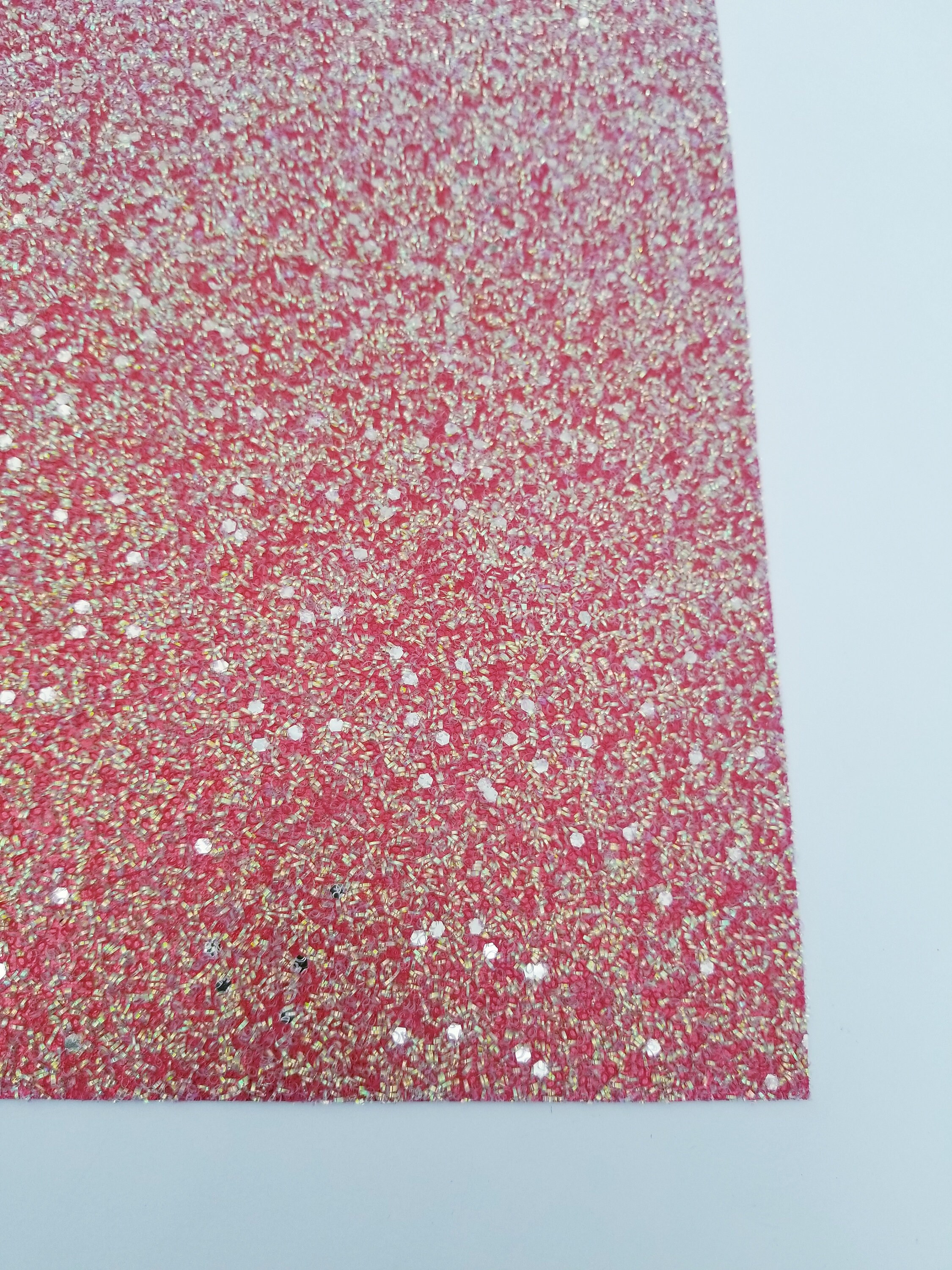 TINSEL GLITTER RED tinsel material8x11 glitter sheet glitter Etsy