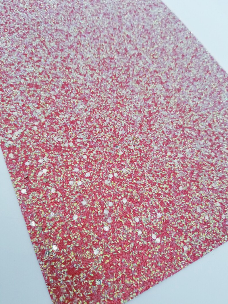 TINSEL GLITTER RED Tinsel Material8x11 Glitter Sheet Glitter Etsy
