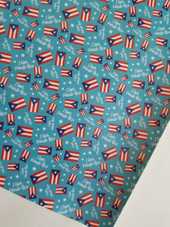 Puerto Rico Faux Leather Sheets 8x11 Faux Leather Material Etsy