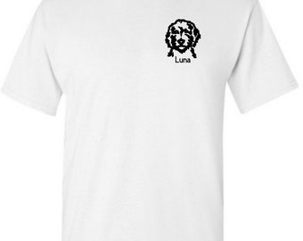 Doodle shirt, custom doodle shirt, personalized doodle shirt, doodle mom shirt, doodle dad shirt, gift idea for him, gift idea for her
