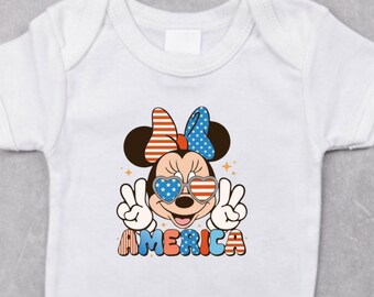America shirt, Patriotic baby shirt, first 4th of July shirt, Independence Day shirt, 4th of July baby bodysuit, patriotic baby bodysuit
