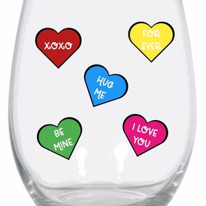 Valentine’s Day wine glass, Valentine wine glass, Valentine gift for her, Valentine day gift, valentines gift, Valentine wine tumbler
