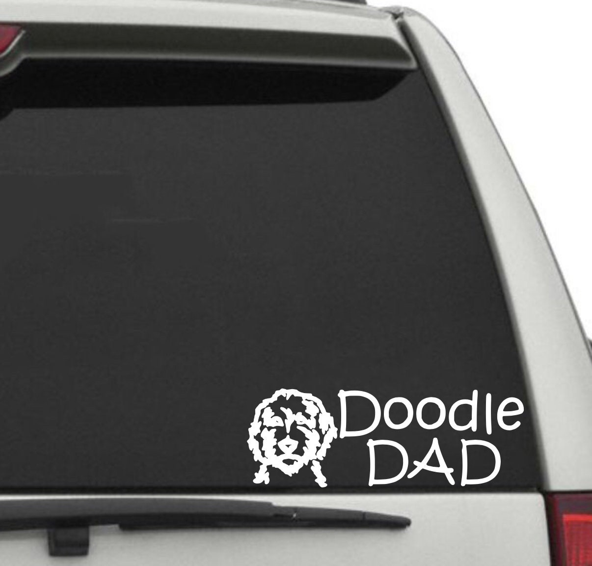 Doodle Dad Decal, Doodle Dad Window Decal, Doodle Dad Car Decal, Dog ...
