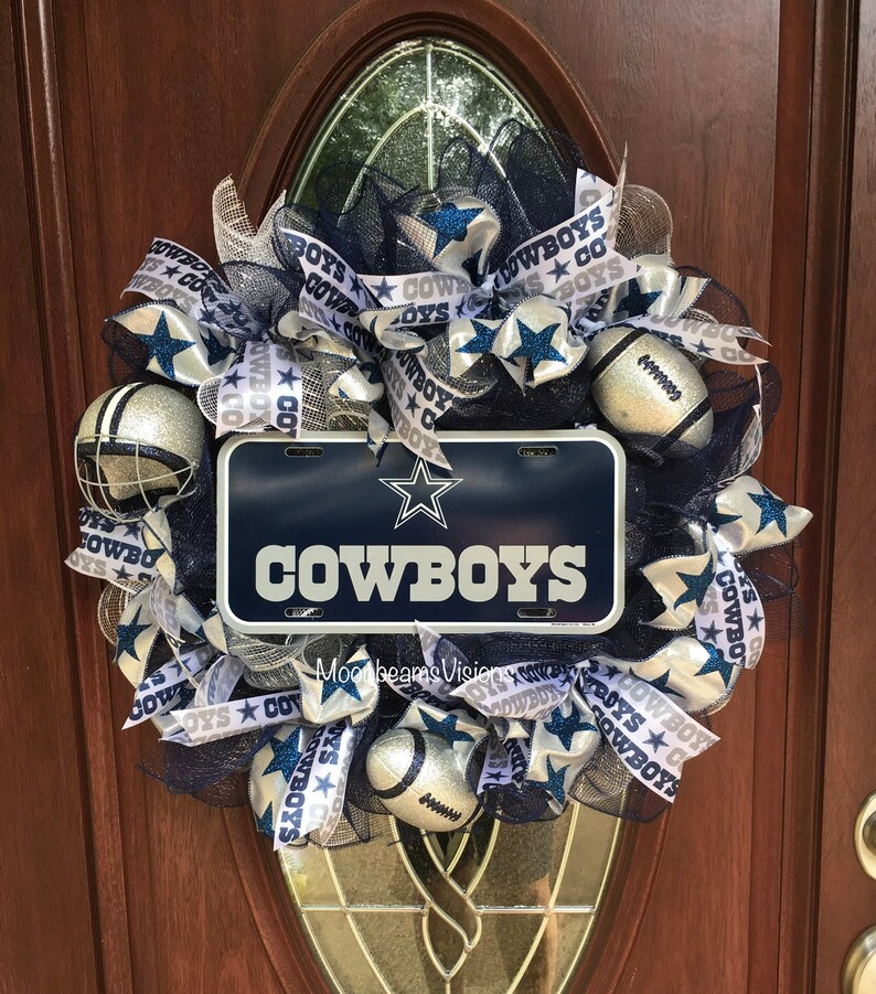 Dallas Cowboys Wreath Door Image 0