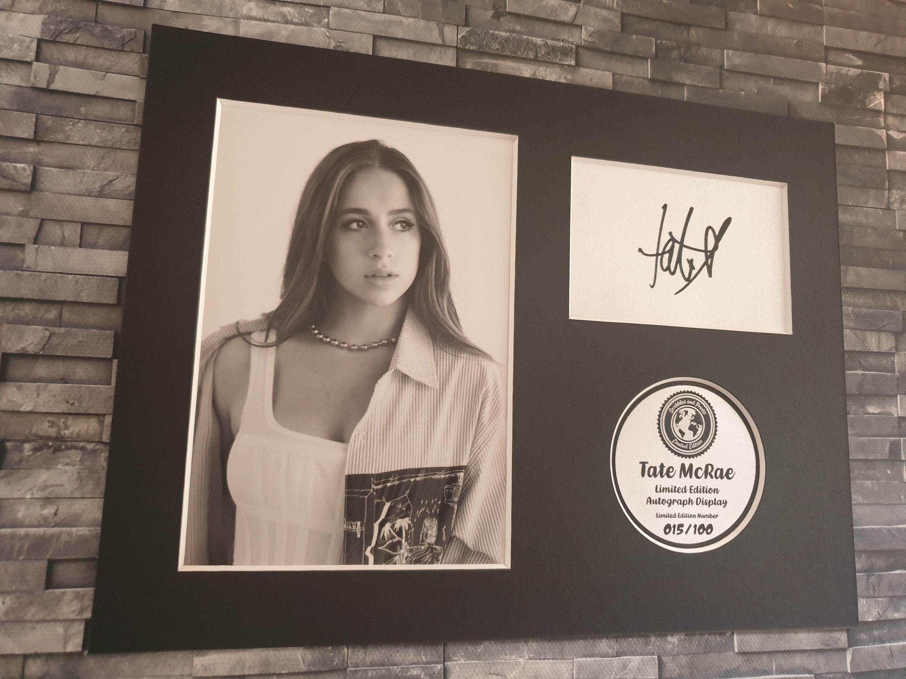 テイトマクレー 直筆サイン ＣＤ TATE MCRAE ライブ ツアー テイトマクレー 直筆サイン CD TATE MCRAE ライブ ツアー Tate