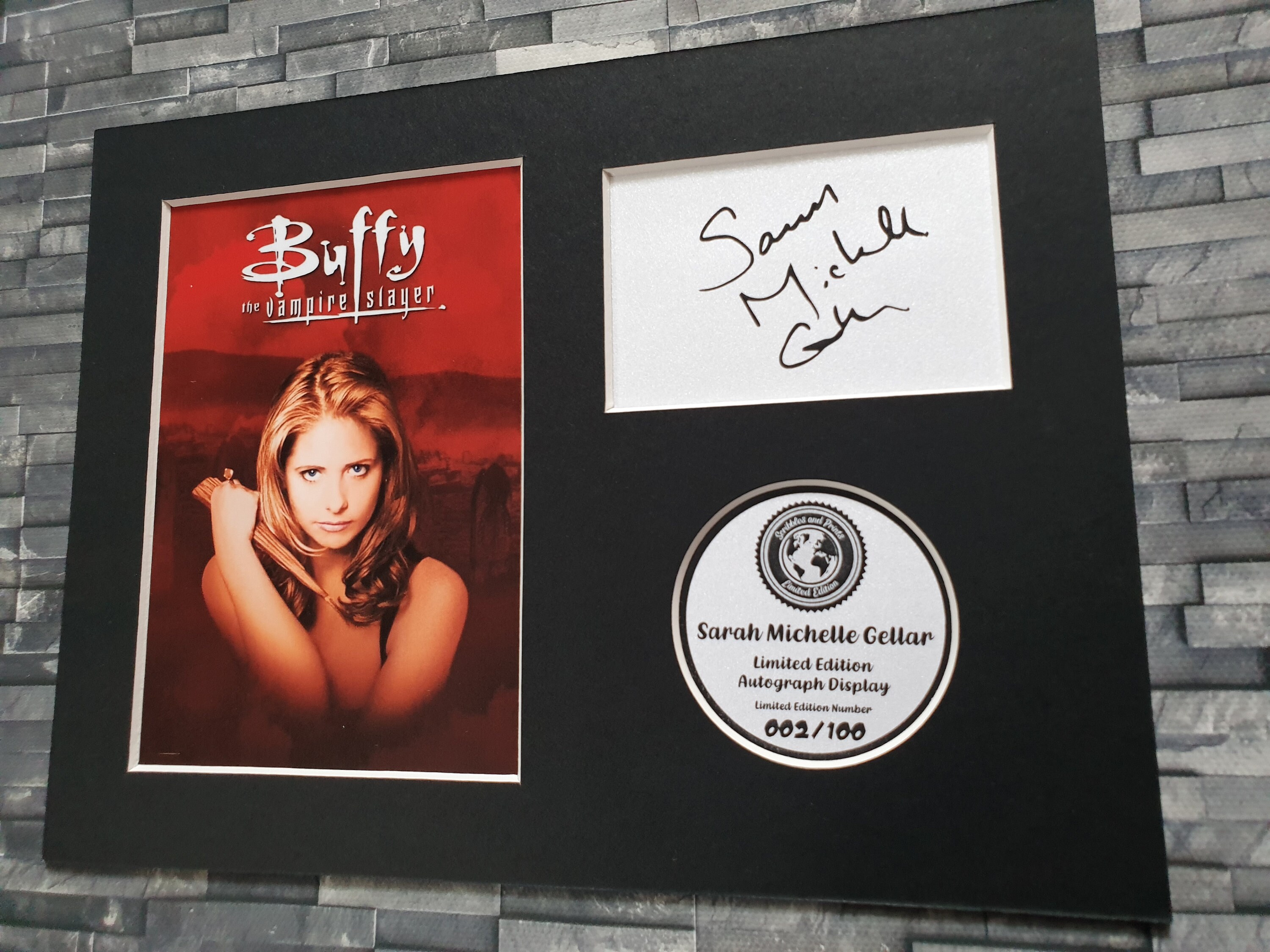 Seventh Sister Sarah Michelle Gellar サイン Seventh Sister