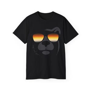 woof and grrr Bear Pride reflections sunglasses Unisex Ultra Cotton Tee.