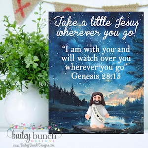Little Jesus Valentine Printable - Jesus Valentines - Sky Dock Jesus Karte - Glaubenszentriert - Schrift - Christliche Geschenke - Sofortiger Download