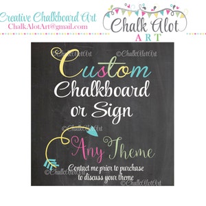 Custom Anniversary Chalkboard, Wedding Anniversary, Anniversary gift, Poster, Chalkboard