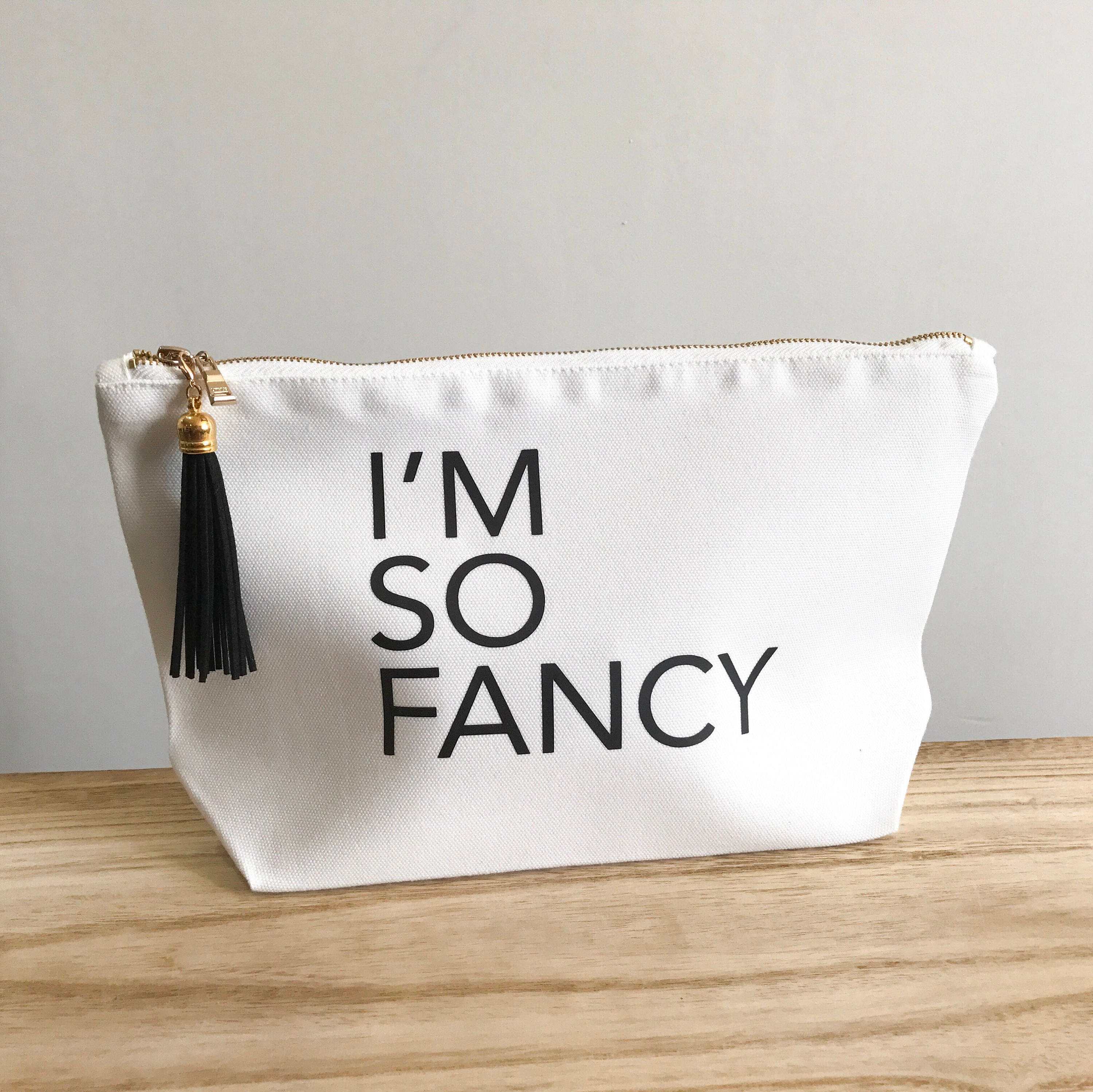 I'm So Fancy Makeup Bag Gift Ideas for Girlfriend Etsy