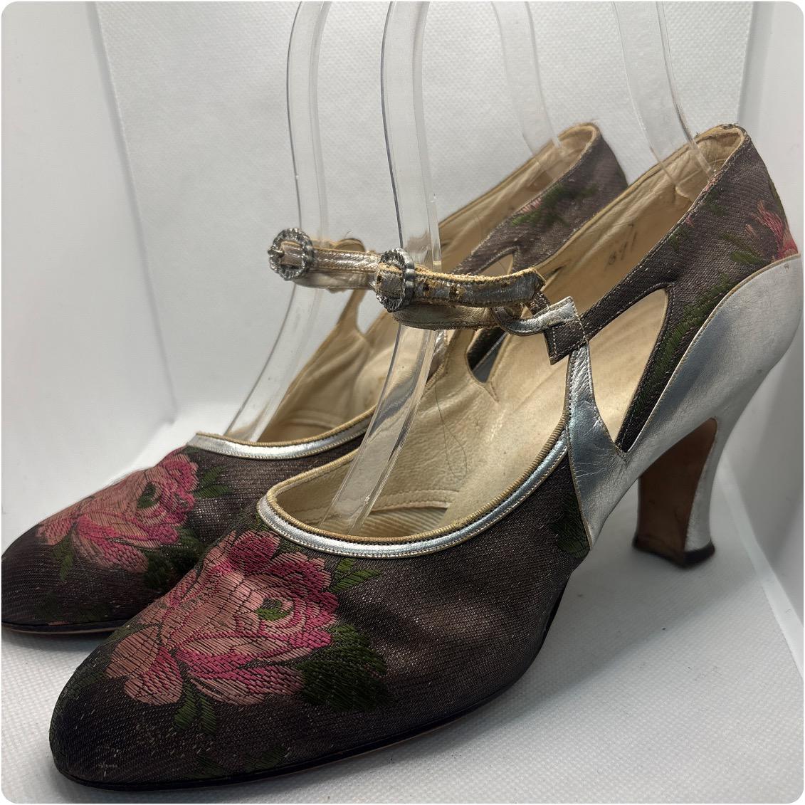 1920s Shoes Great Gatsby Heels Gold 1920s Gatsby Shoes Beacon