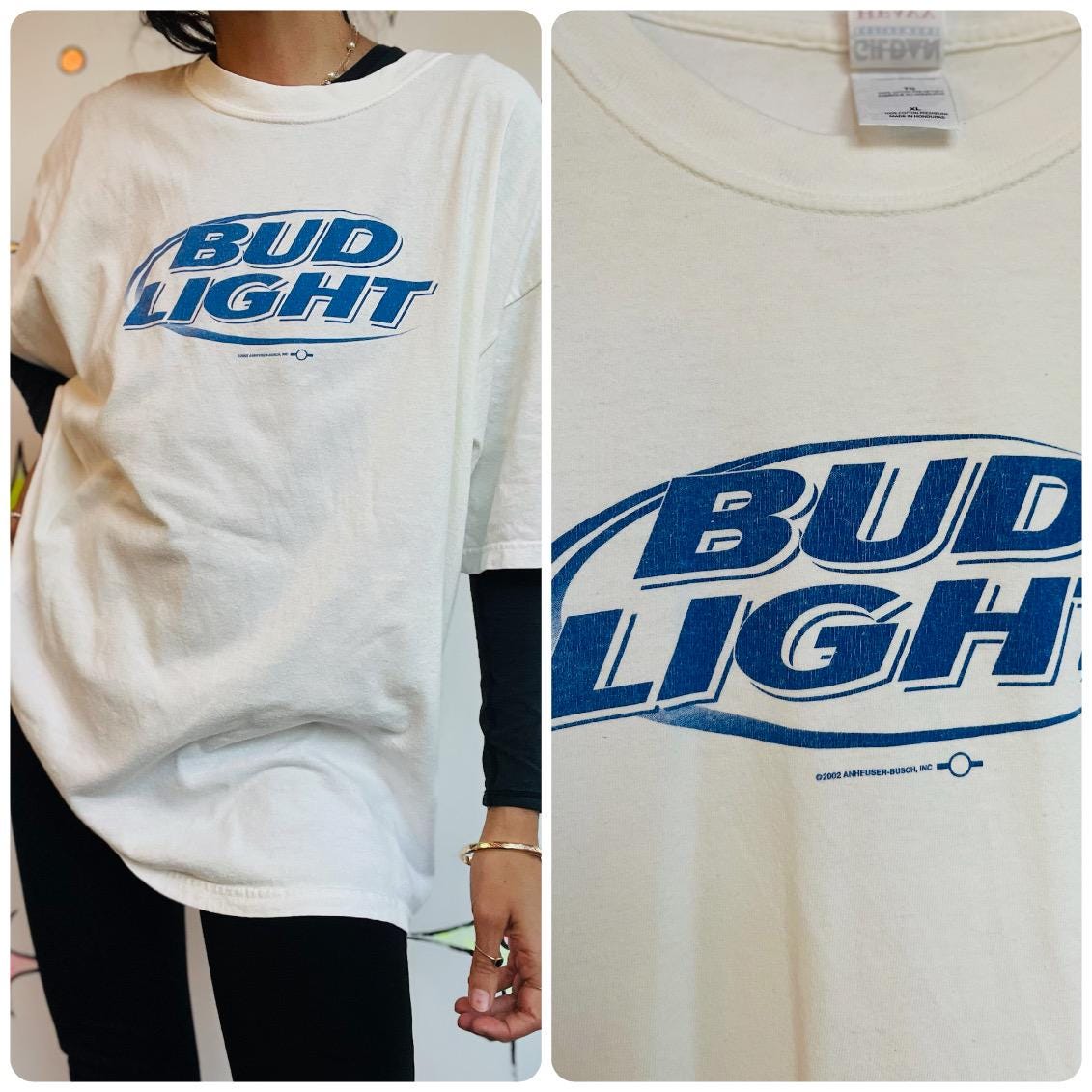 90s Bud Light Shirt - Etsy