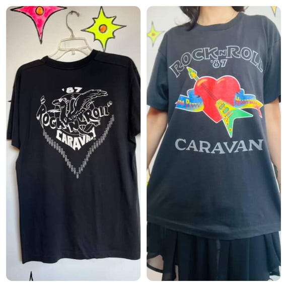 Vintage Tom Petty & the Heartbreakers Rock N Roll Caravan 1987 