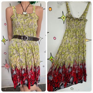 slim fit dress slacks Green Scrunch Dress S / Lime Green main image 0