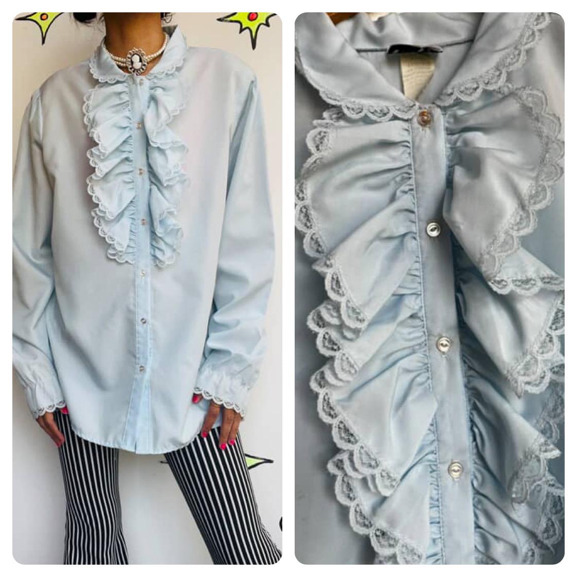 シャツ/ブラウス(長袖/七分) MARGARET HOWELL - orfeo vintage ruffle collar blouse Reliquary-SF-Margaret-Howell-