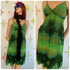 Green Fairy Grunge Dress - Etsy