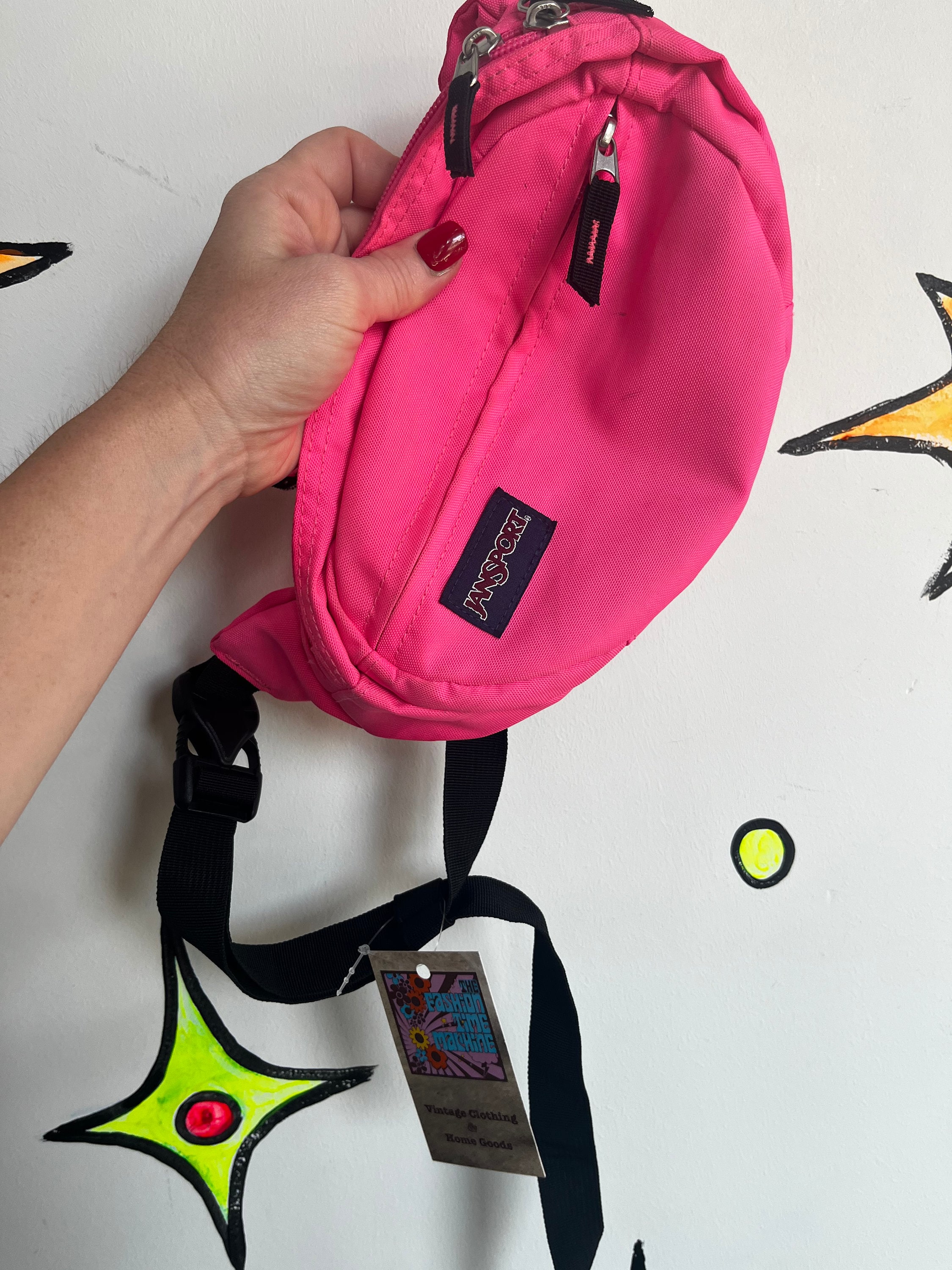 Riñonera Jansport Fifth Avenue Mujer Rosa, Solo Deportes