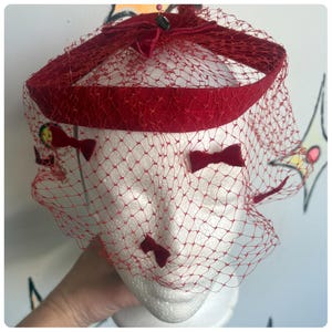 50s Cocktail Hat - Etsy display picture 2
