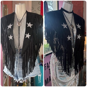 Fringe Suede Collar - Etsy