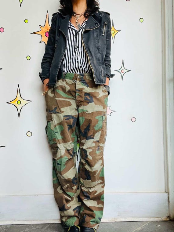 Y2K grunge G.O.A cargo military 迷彩 Vintage Y2K Cargo Pants 5 6