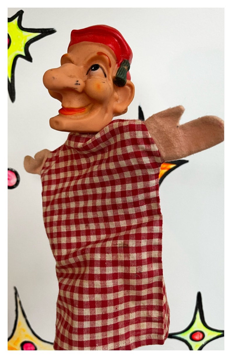 Vintage 60s German Mr Rogers Creepy Cute Puppets Etsy