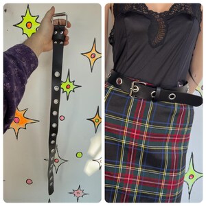 Y2k Grommet Belt - Etsy display picture 1