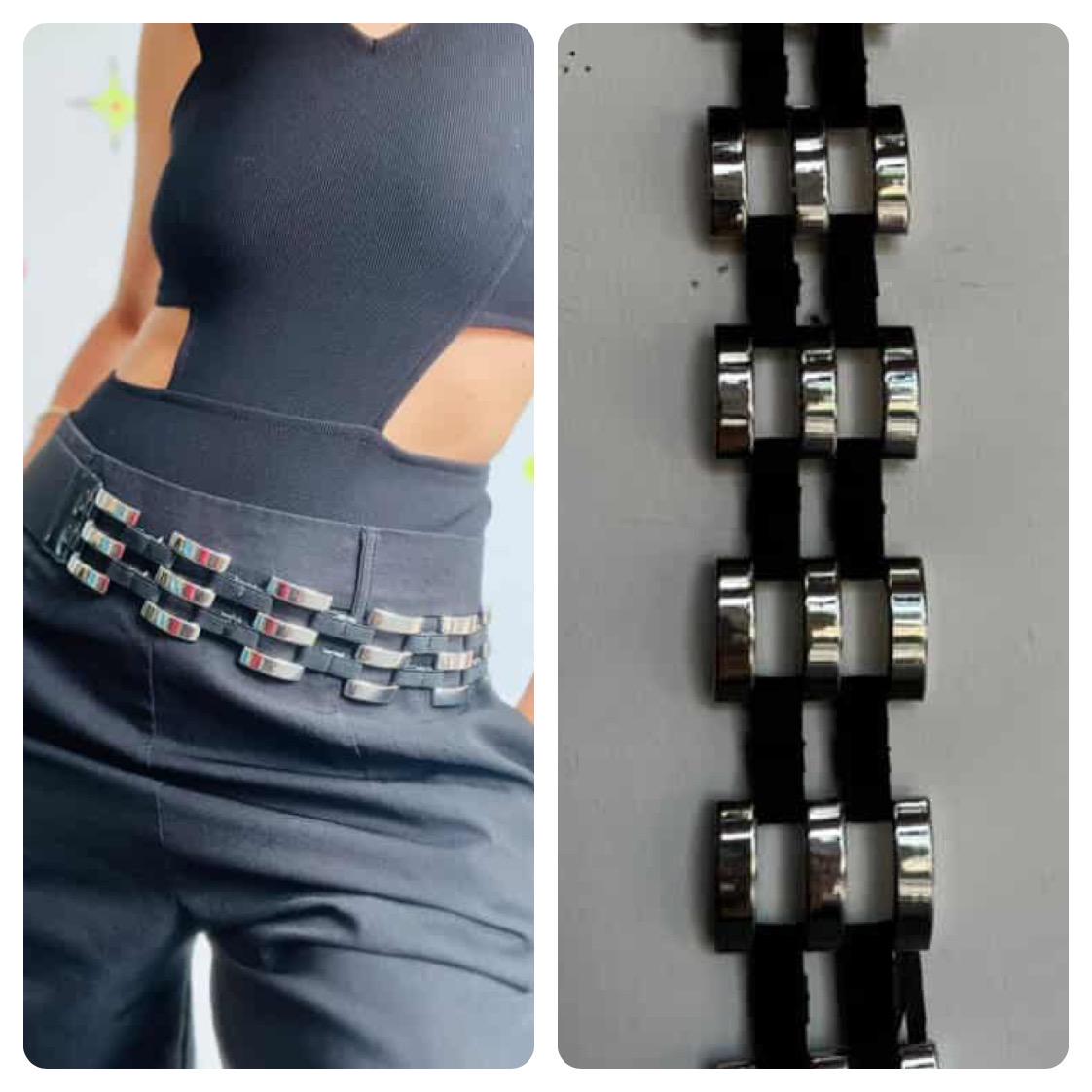 THOMAS WYLDE スカル レザーベルト Y2K 00s RG34 THOMAS WYLDE スカル レザーベルト Y2K 00s RG34