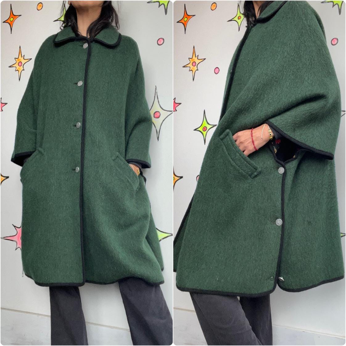 Loden Coat Vintage - Etsy