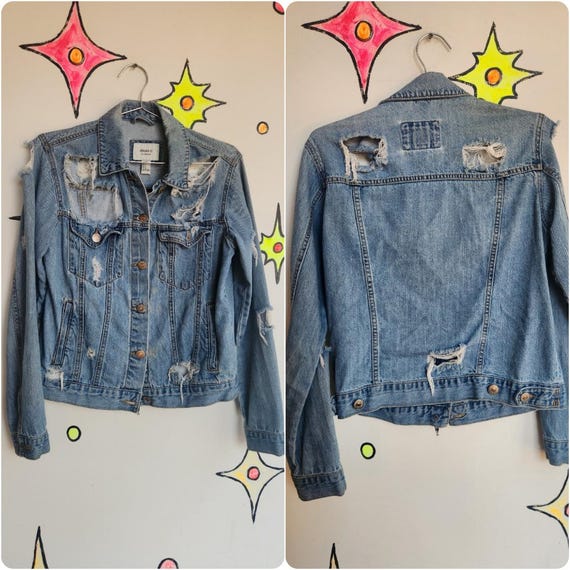 Vintage 90s Y2K | Distressed Grunge Punk Emo Indie Sleaze Denim
