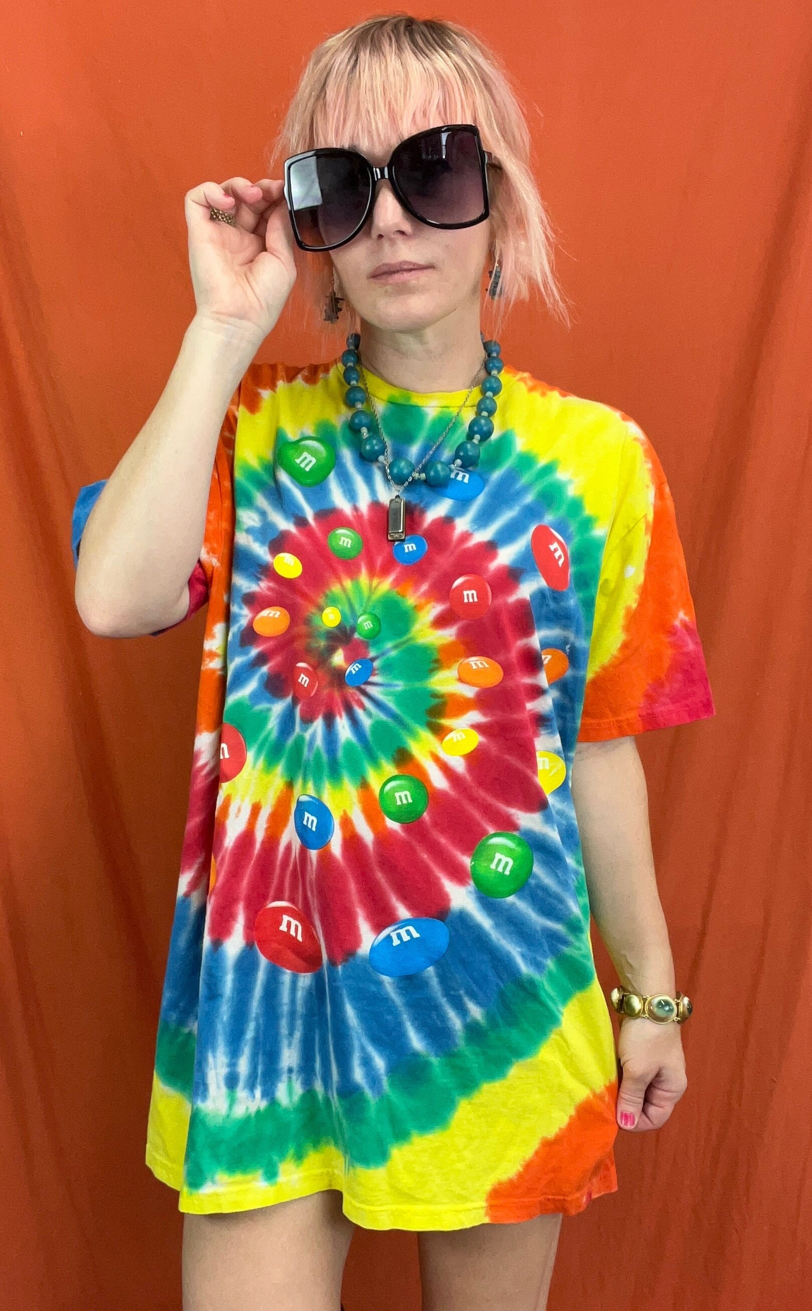 tie dye shirt 80s