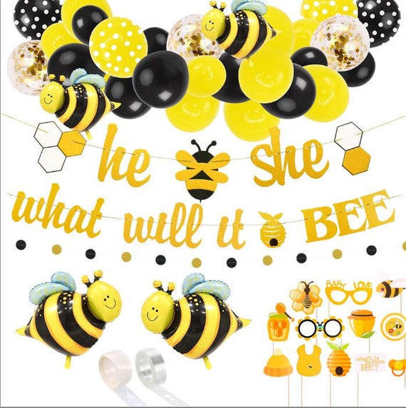 What Will It Bee Gender Reveal Party Decoration Complete Kit Baby