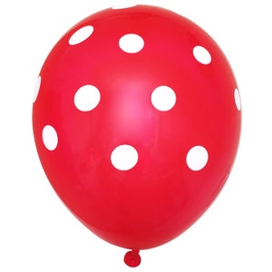 Piratfestballongset: Folieballong med skepp och prickiga ballonger (12 st) bild 4