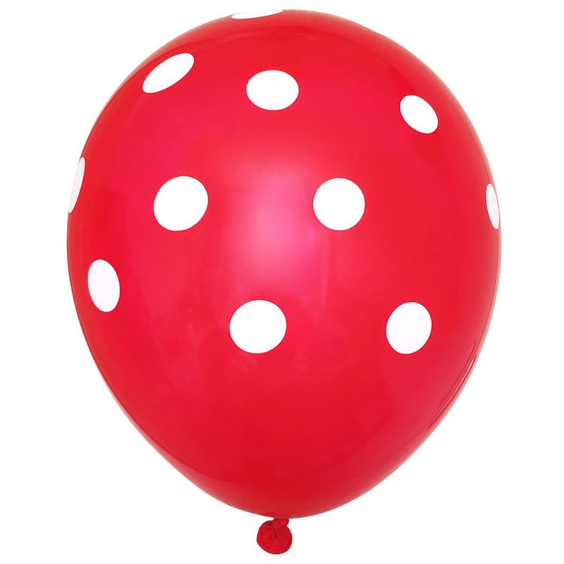 Piratfestballongset: Folieballong med skepp och prickiga ballonger (12 st) bild 4