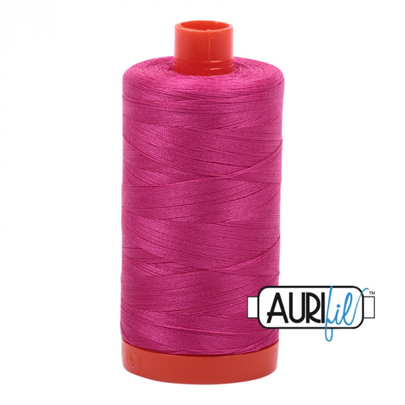 MK50SP4020 Fuchsia 4020-1300M Cotton Quilting Thread 50 Wt AURIFIL