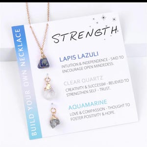 Dainty Natural Stone Necklace