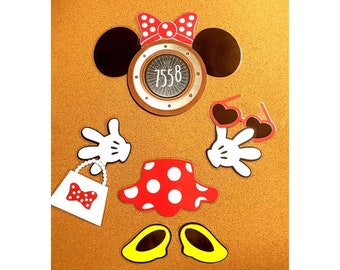 Disney Cruise Door Magnet Minnie Mouse