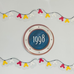 Mickey Mouse head "light strands" Cruise door decoration Disney Cruise