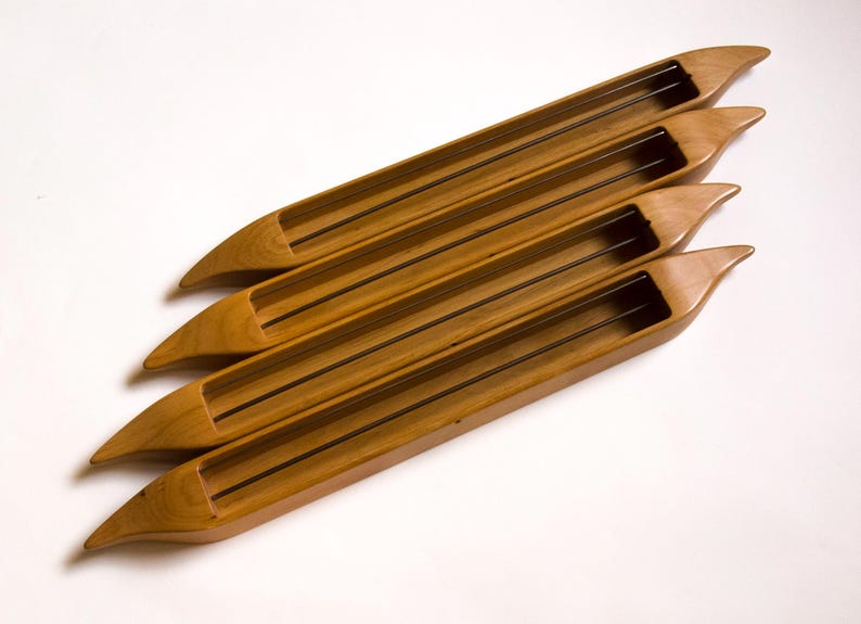 Universal Weaving Shuttle Made of Solid Termo Aspen Wood for 1-6 ...
