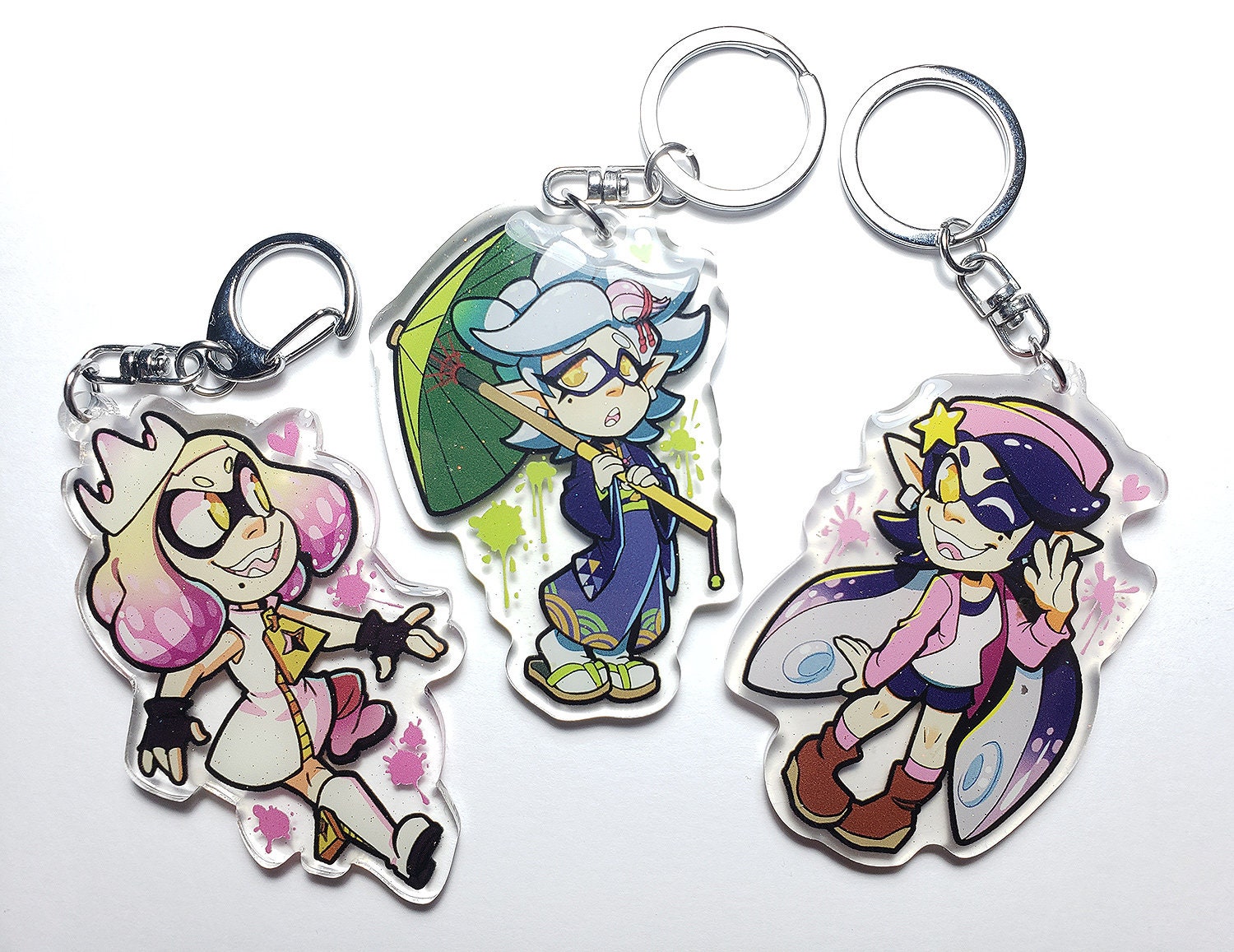Splatoon Charms Etsy